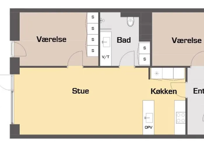 Spacious And Cool 2-Bed By The Harbour